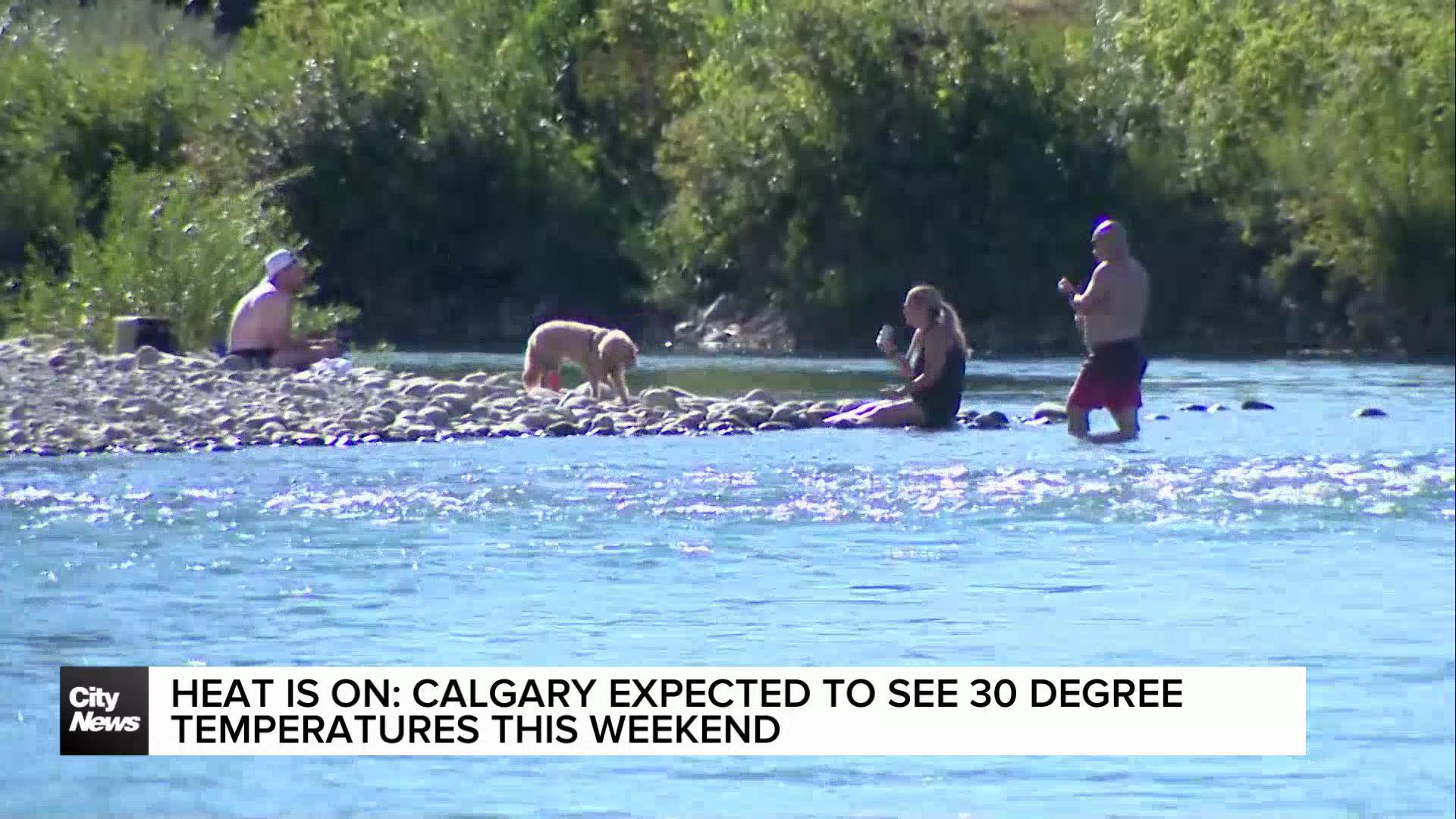 Calgary expected to see 30-degree temperatures this weekend