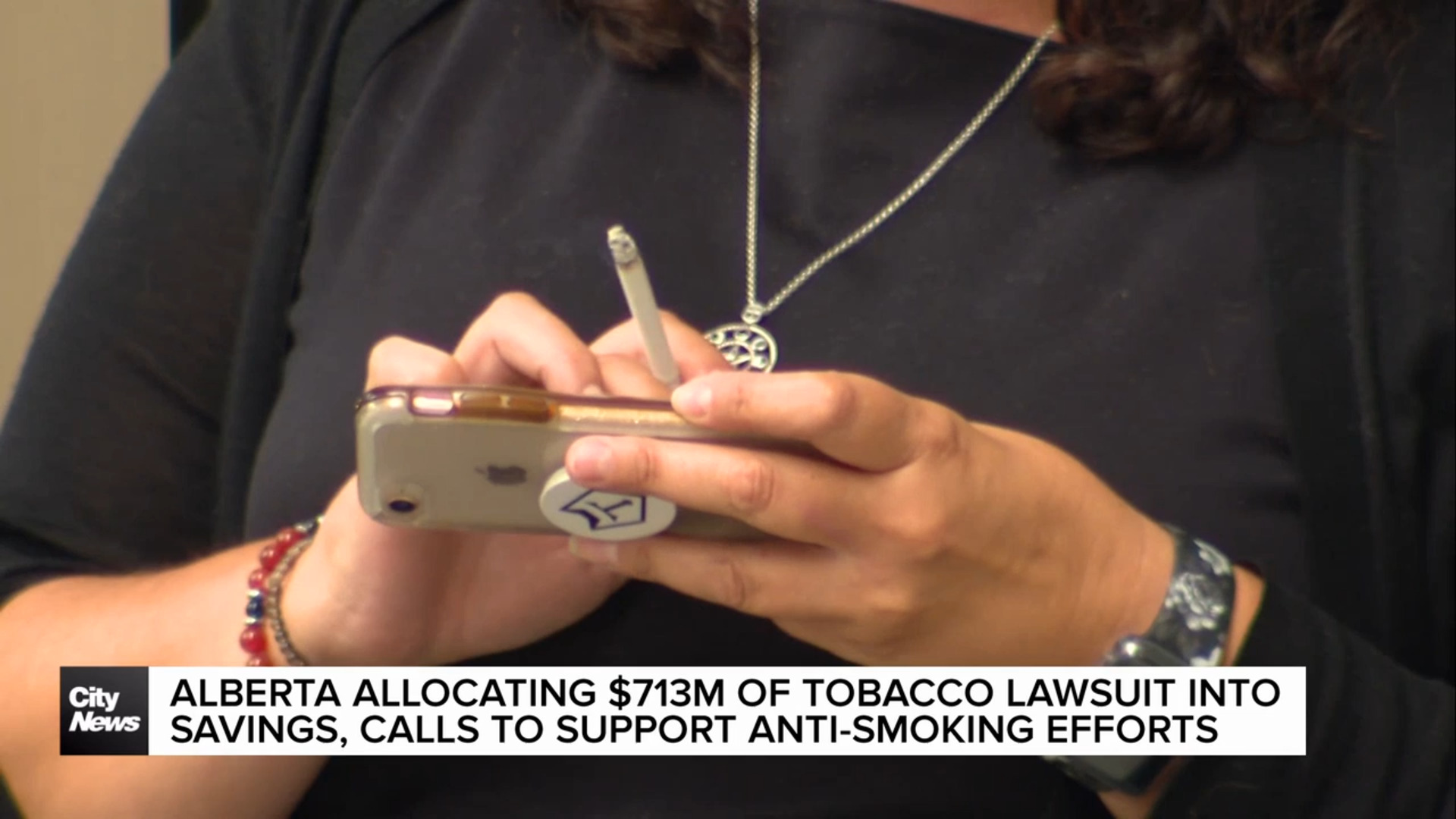 tobacco stabilization settlement Alberta puts $700M tobacco settlement into savings; critics call for anti- smoking investment