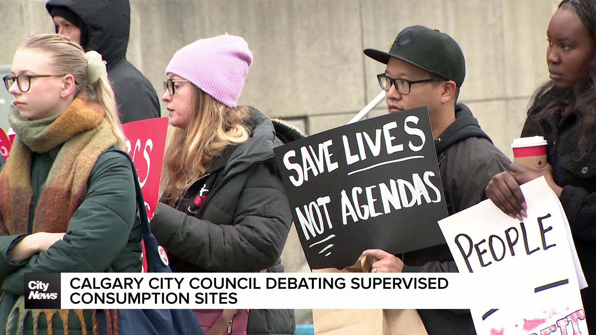 Calgary city council debating supervised consumption sites