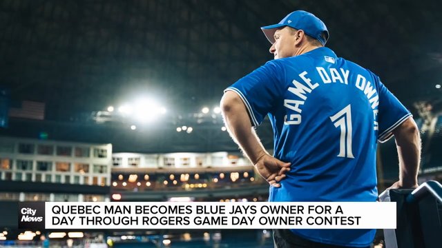 Quebec superfan gets taste of Blue Jays ownership