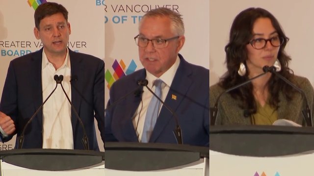 B.C. provincial leaders address Vancouver Board of Trade