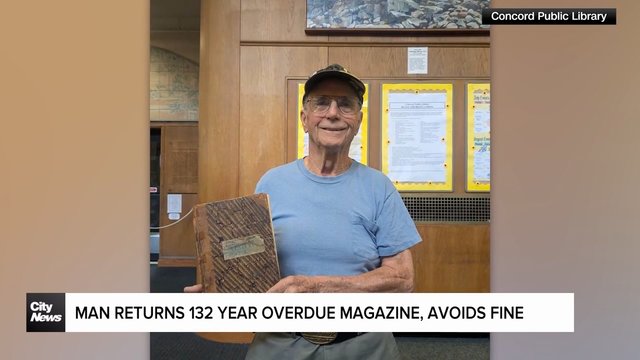 Man returns 132 year overdue magazine