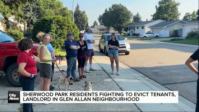 ‘Just leave’: Sherwood Park residents embroiled in fight to evict tenants from property