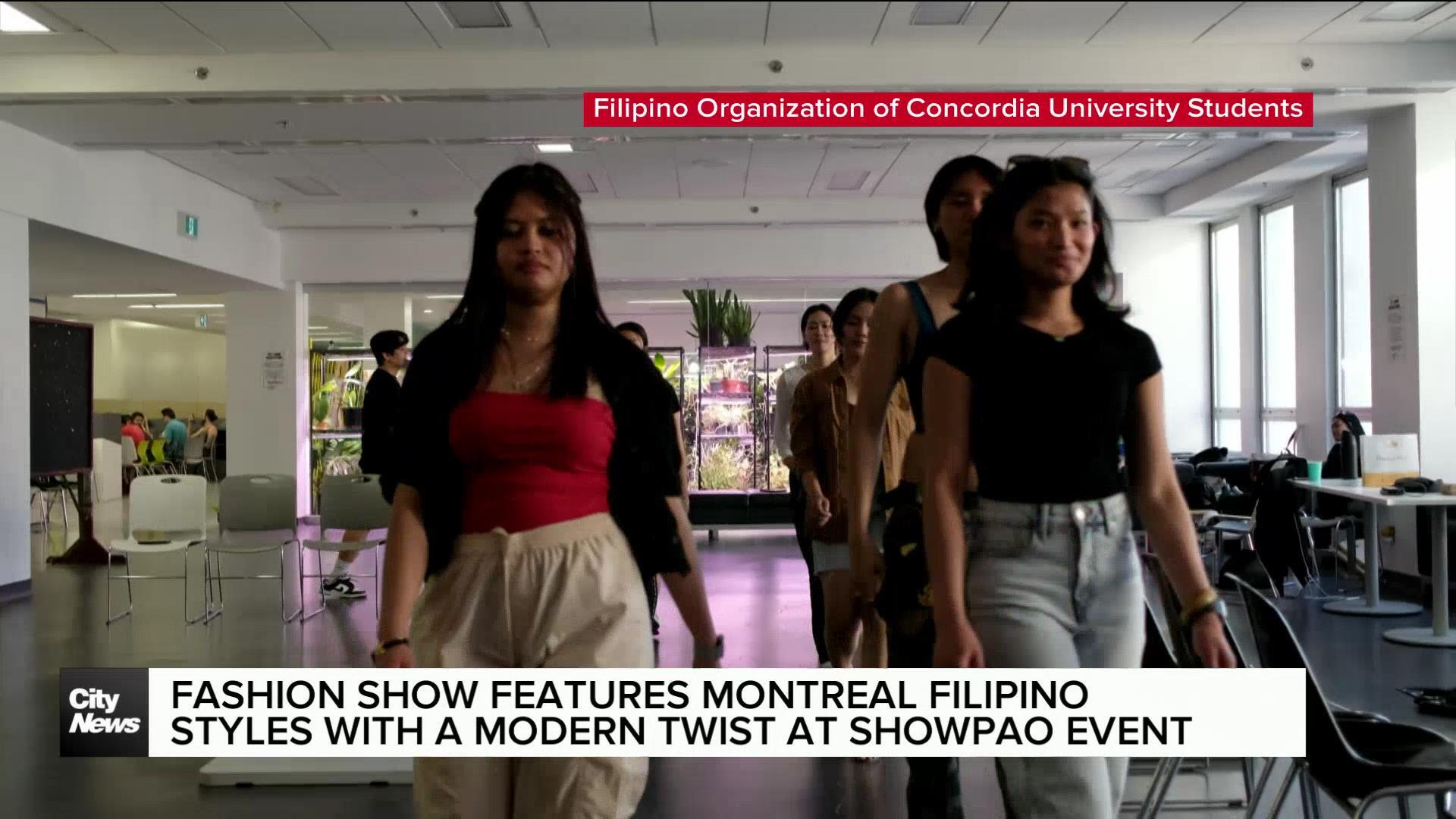 Fashion show features Montreal Filipino styles with a modern twist