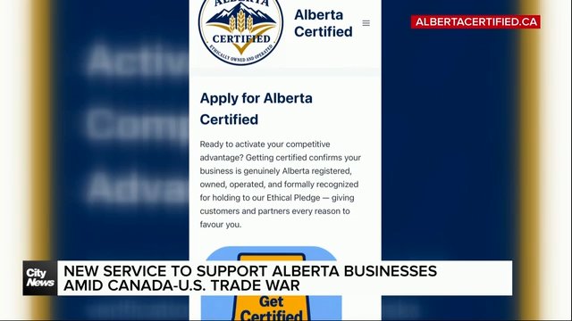 New service aims to support Alberta-based businesses amid trade war