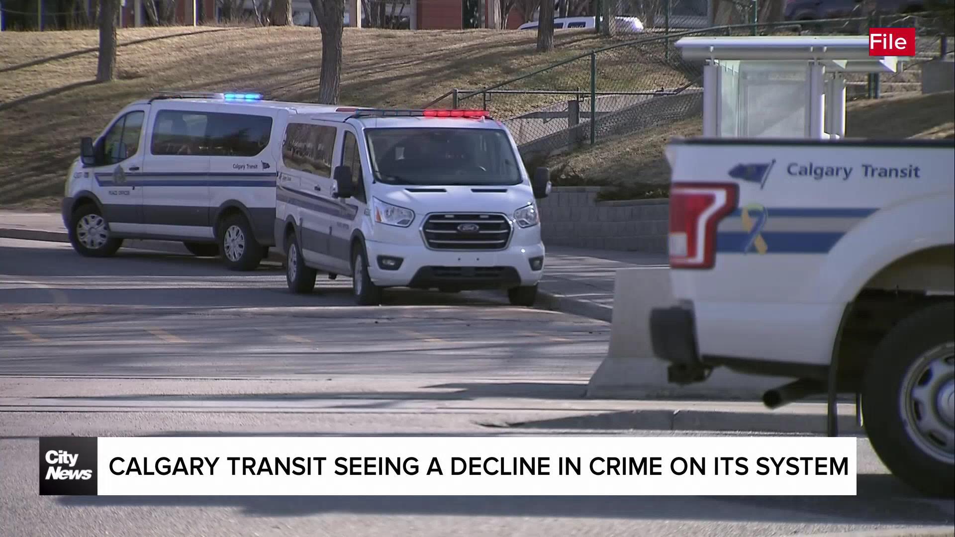 Calgary Transit seeing a decline in crime