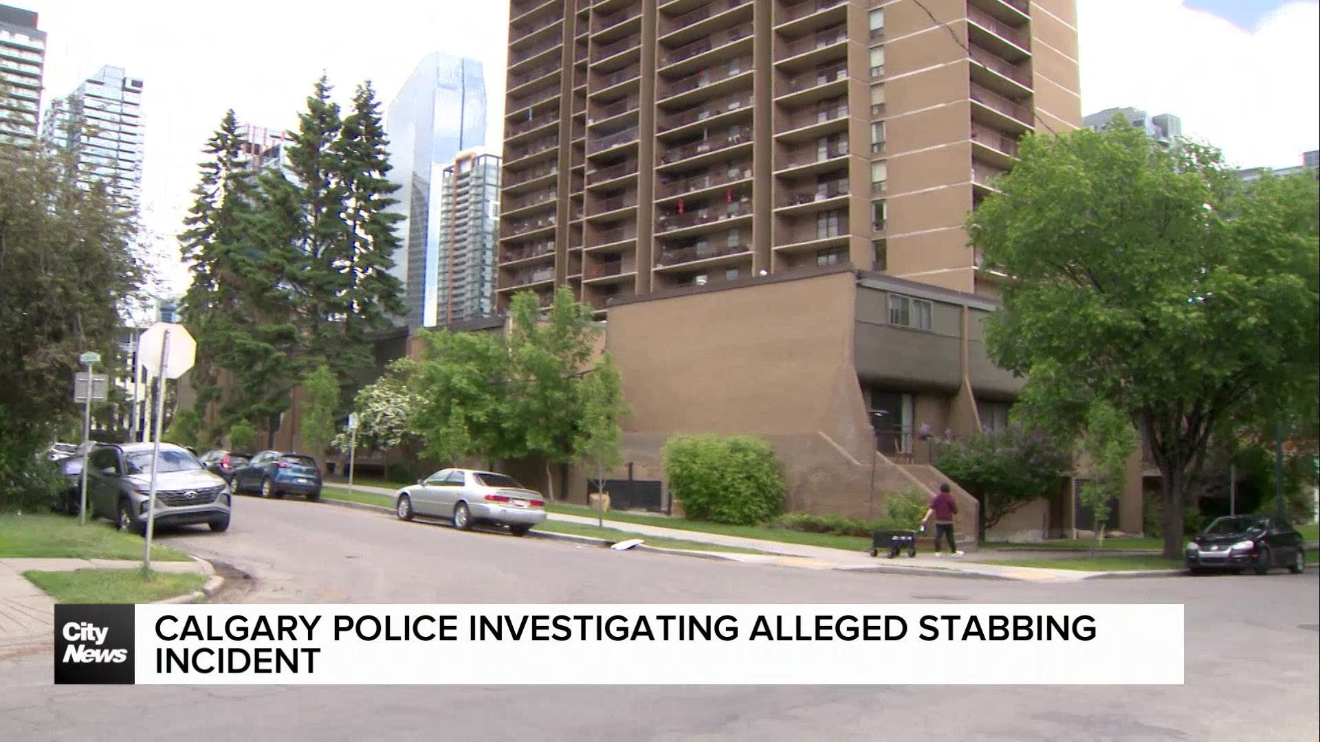 Calgary police investigating alleged stabbing incident