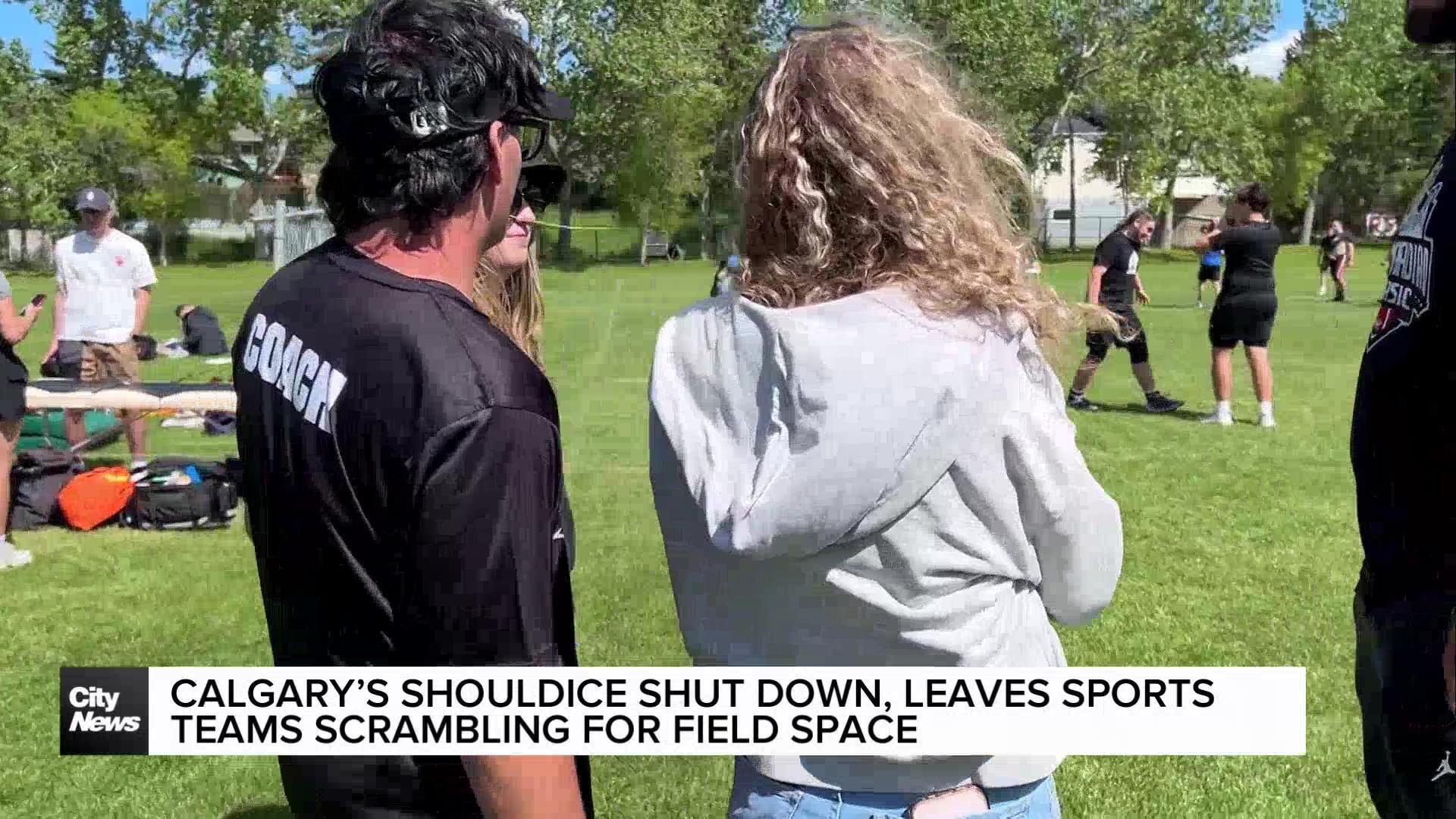 Calgary’s Shouldice shut down, leaves sports teams scrambling for field space