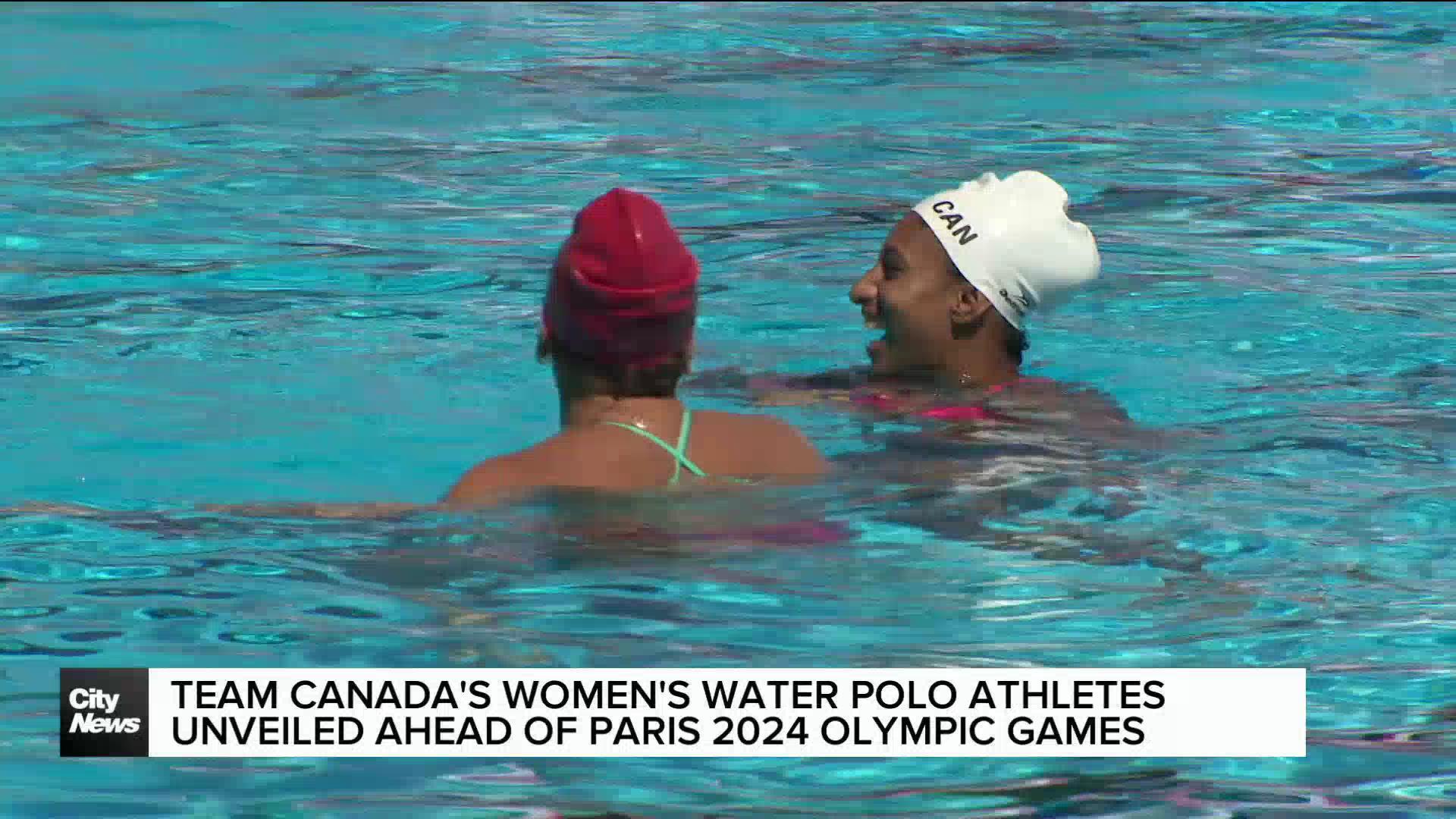 Canada’s women's water polo team unveiled ahead of Paris 2024 games