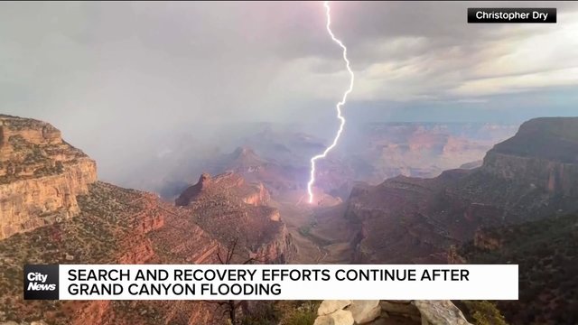 Search continues for missing person after deadly Grand Canyon flooding