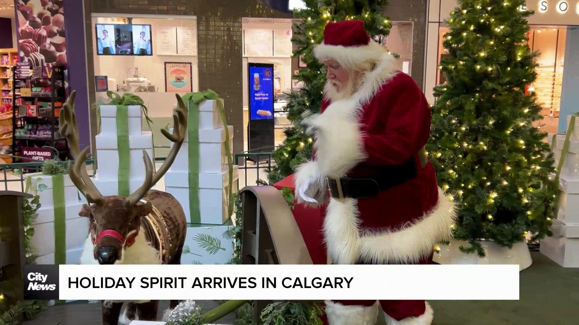 Holiday spirit arrives in Calgary