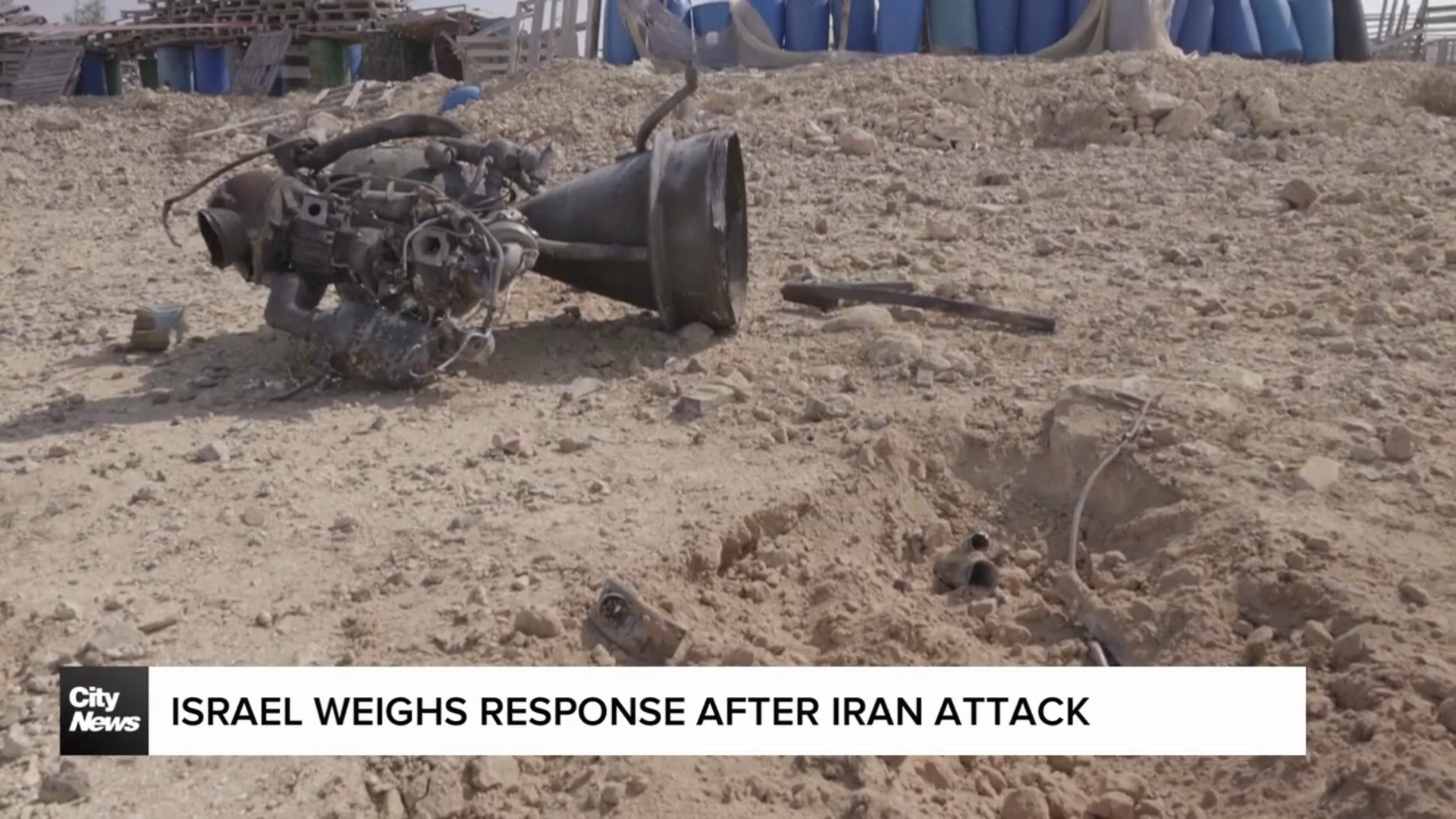 Western officials urge Israel to not retaliate after unprecedented Iranian attack
