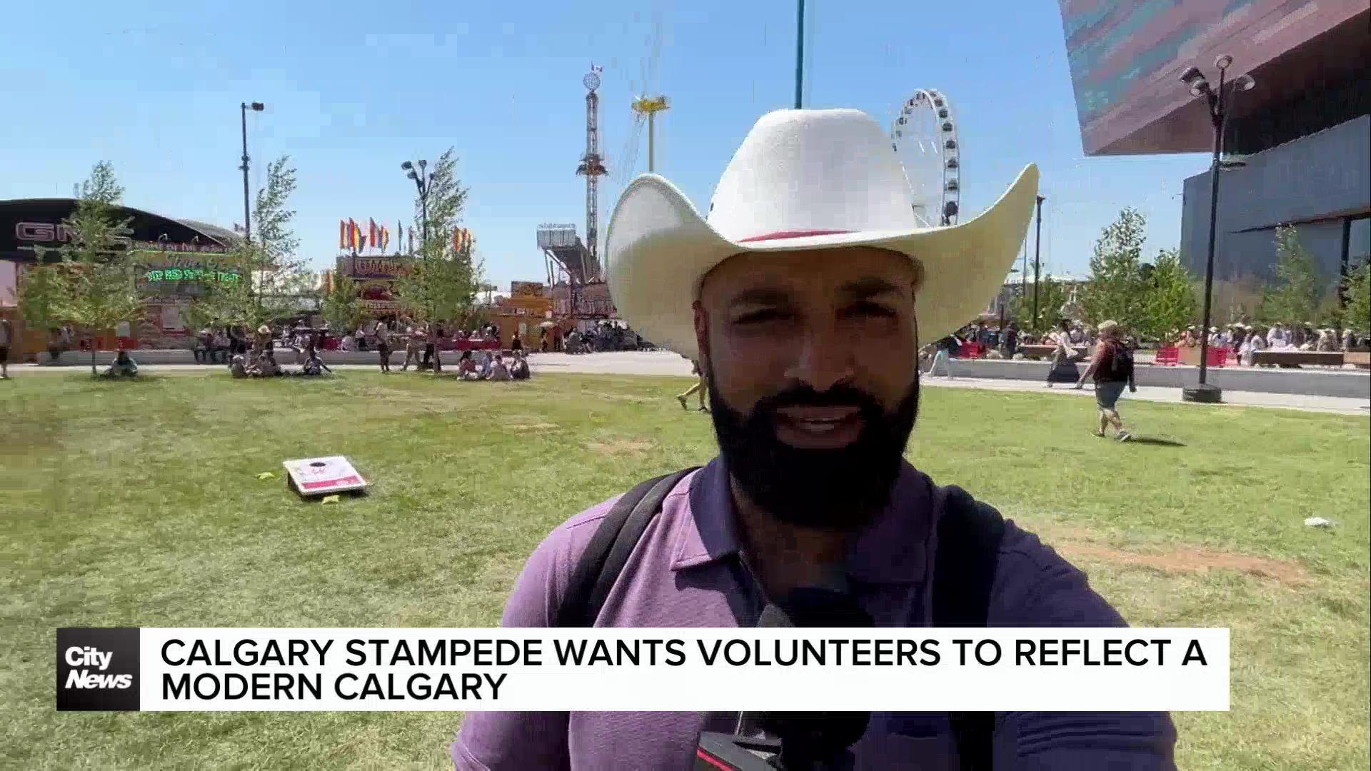 Calgary Stampede wants volunteers to reflect a modern Calgary