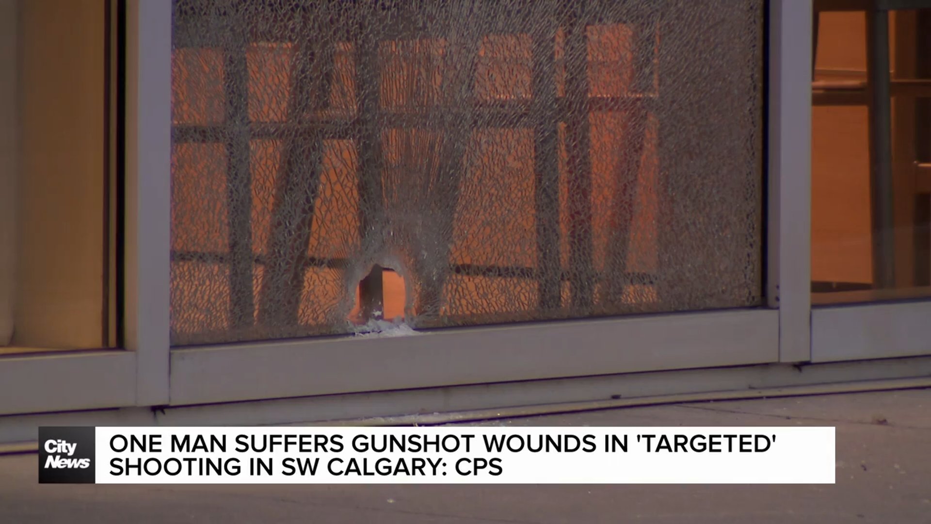 One Man Suffers Gunshot Wounds In targeted Shooting In SW Calgary Police