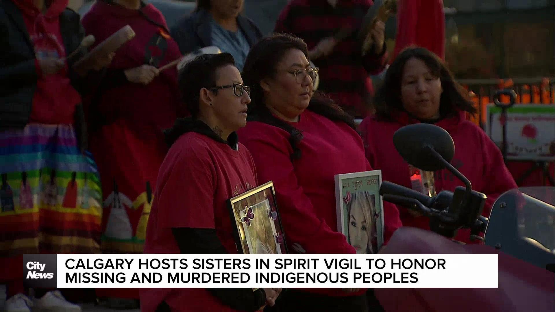 Sisters in Spirit vigil hosted in Calgary to honor Missing and Murdered Indigenous Peoples