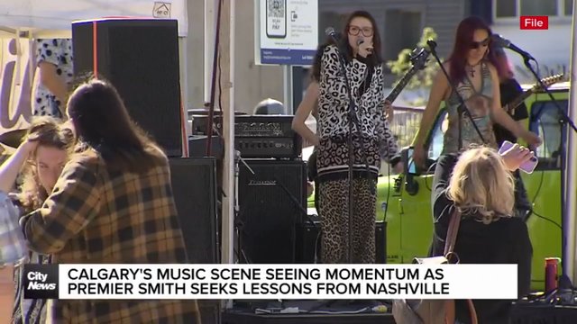 Calgary’s music scene seeing momentum as Premier Smith seeks lessons from Nashville
