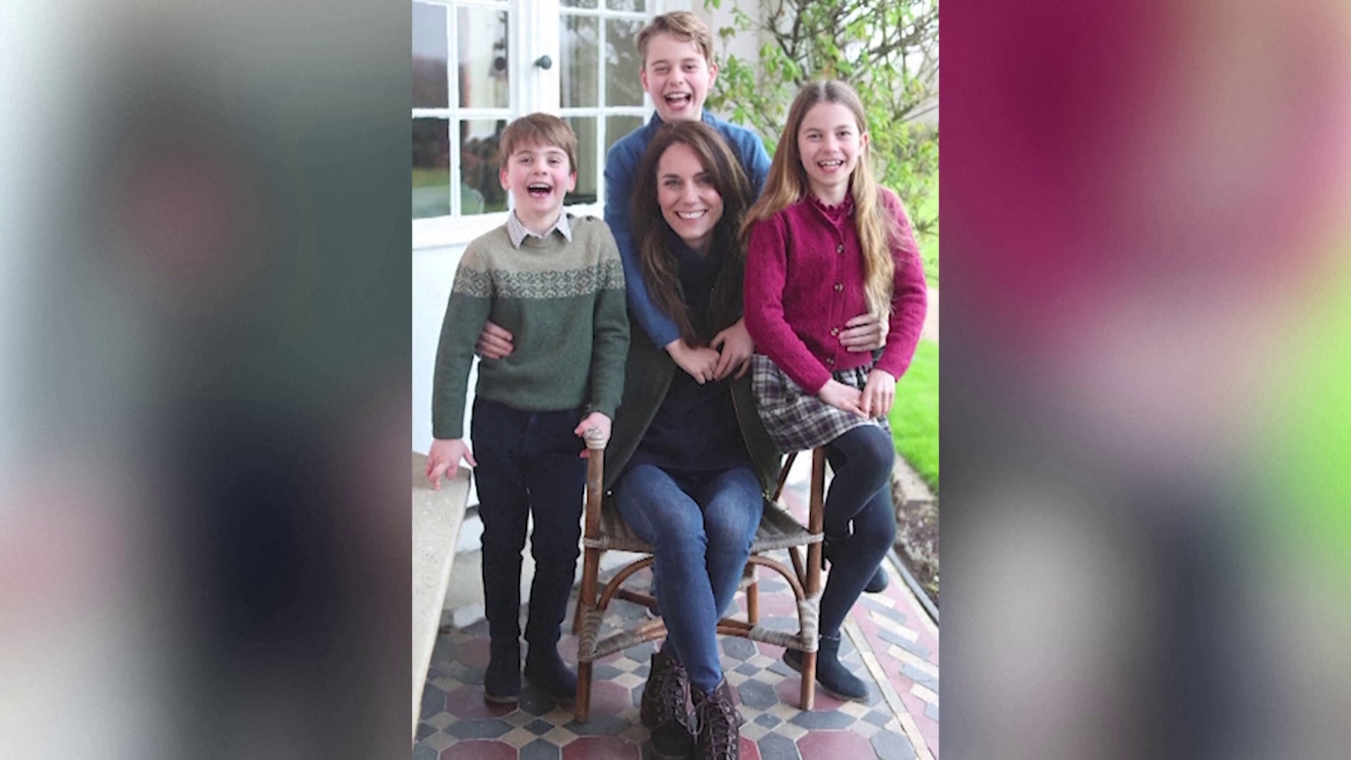 Princess Kate admits to editing family photo