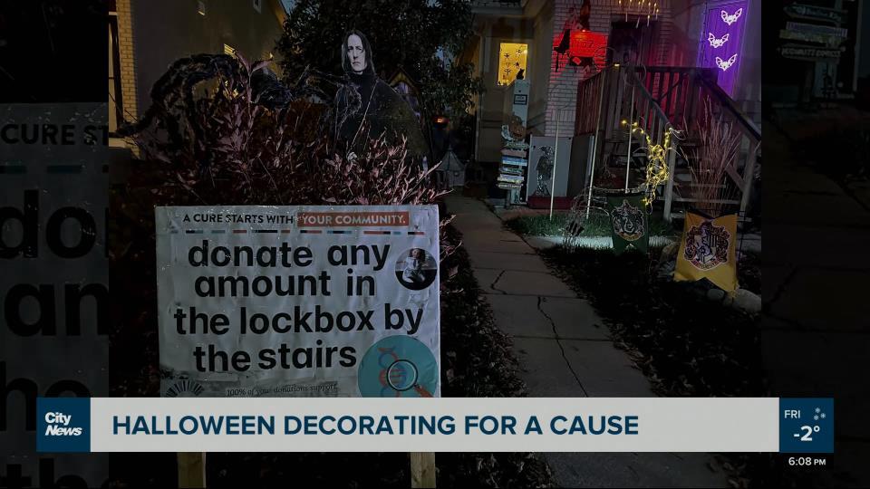 Families Fundraising With Halloween Houses Video CityNews Winnipeg   Image 