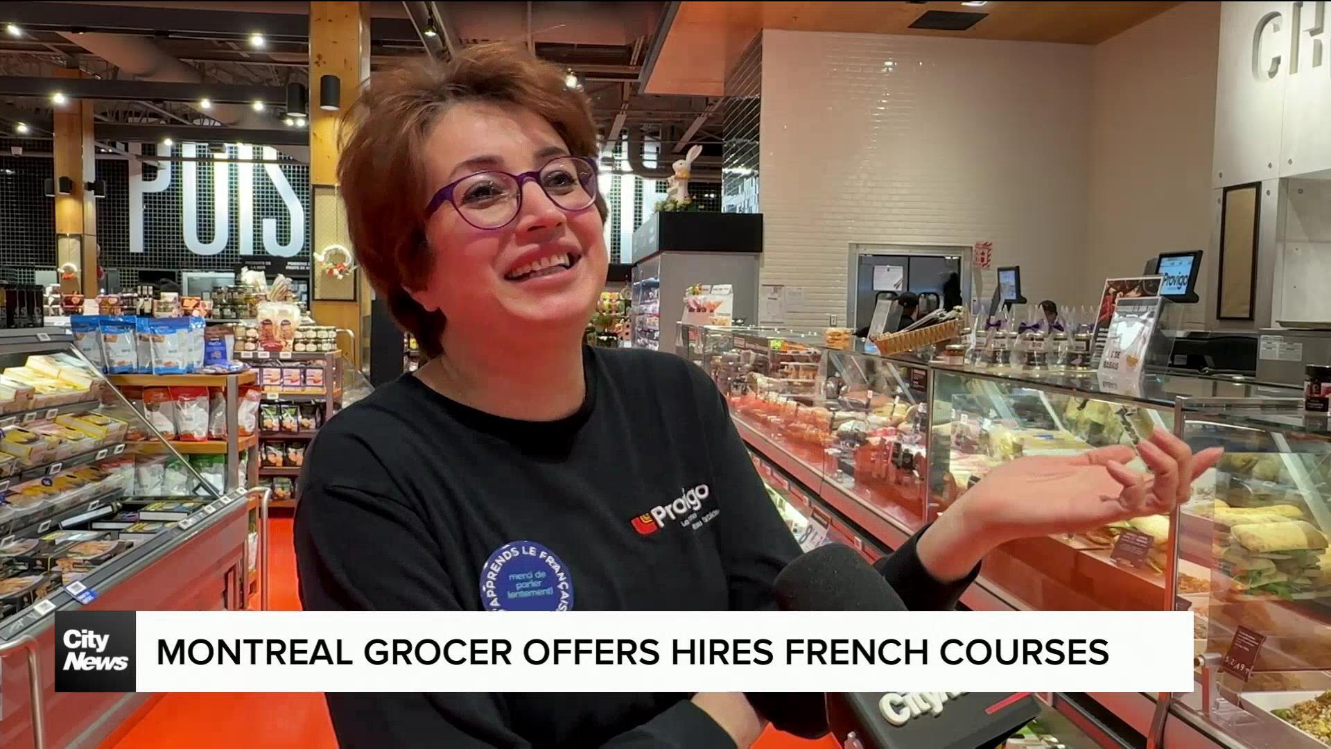 Montreal grocery store helps newcomers learn French