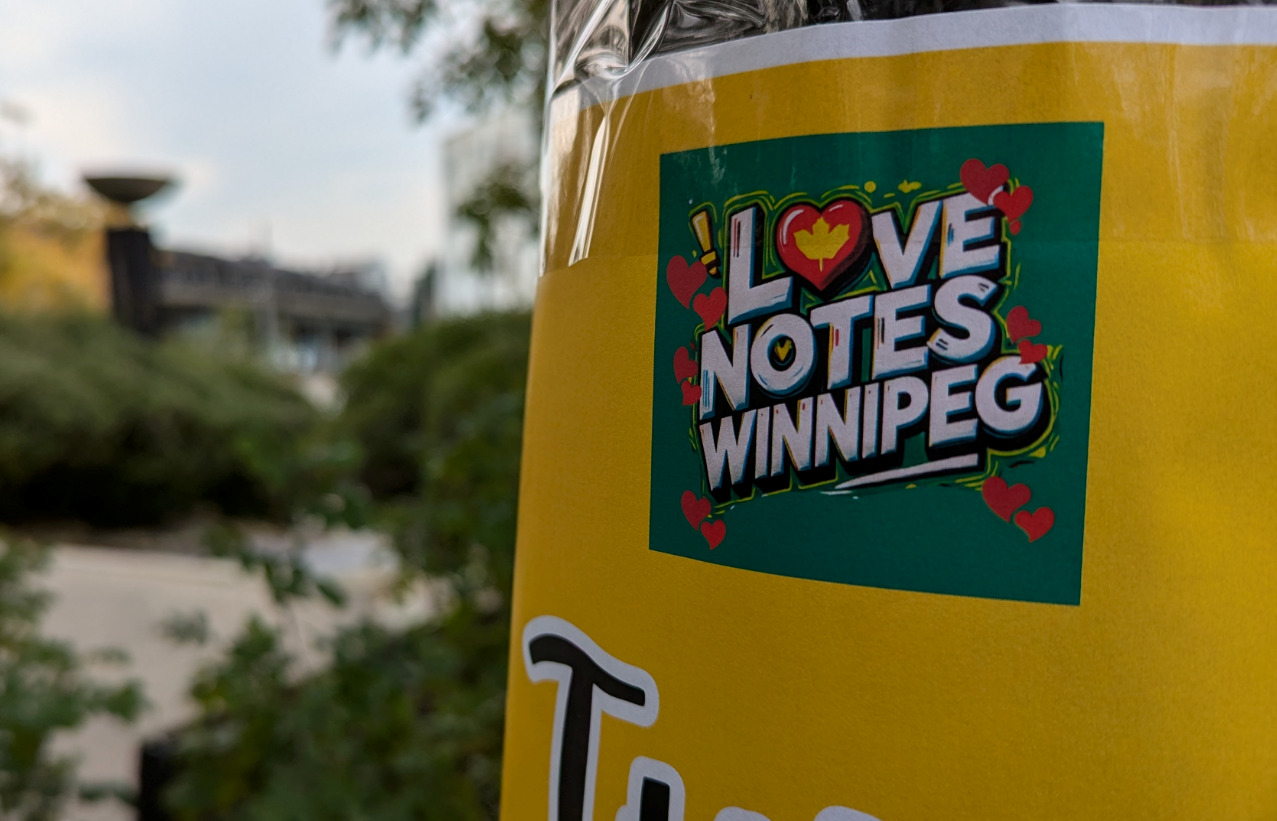 “Love Bomb” dropped on Winnipeg in support of World Mental Health Day