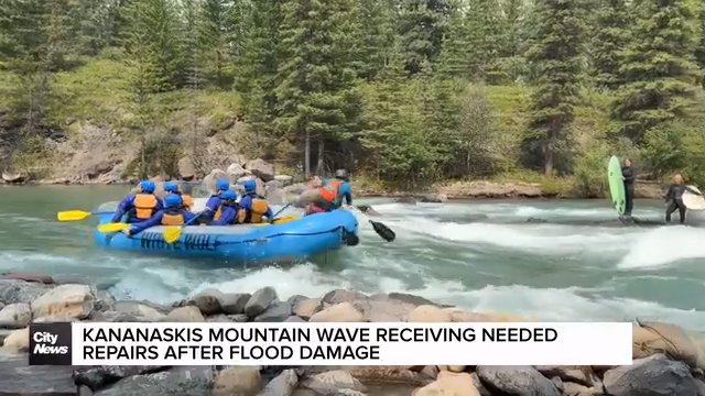 Kananaskis Mountain wave receiving needed repairs after flood damage