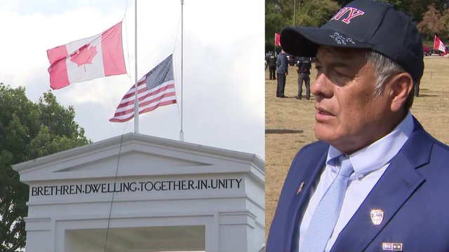 25 Years Later: 9/11 Memorial at Peace Arch honours lives lost