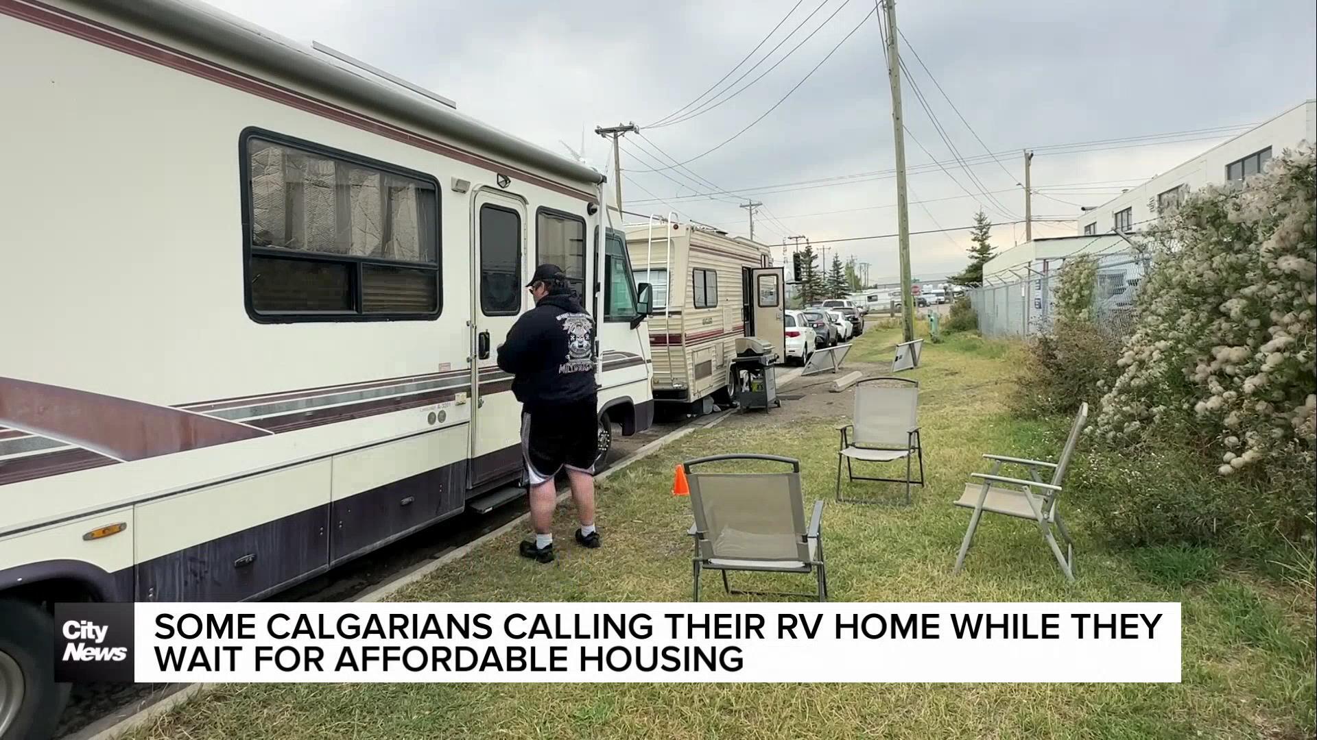 Some Calgarians calling their RV home