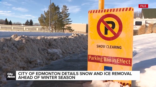 City of Edmonton details snow and ice removal ahead of winter season