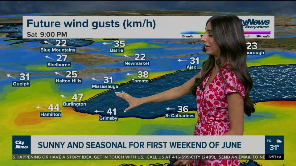 Toronto Canada Day weather forecast calls for thunderstorms