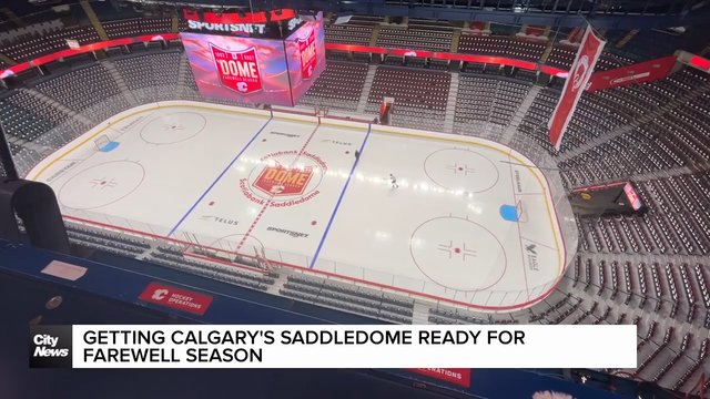 Getting Calgary’s Saddledome ready for farewell season