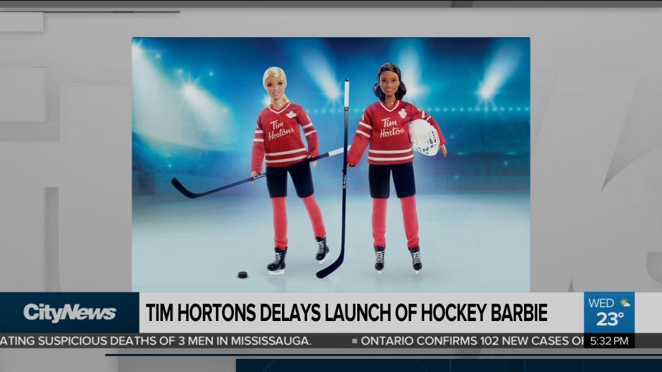 Tim horton discount barbie hockey doll