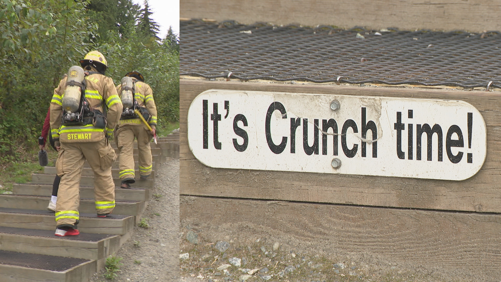 First responders test their fitness