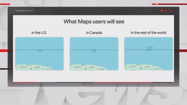 Google Maps renames Lake Ontario to 'Lake America' for U.S. users