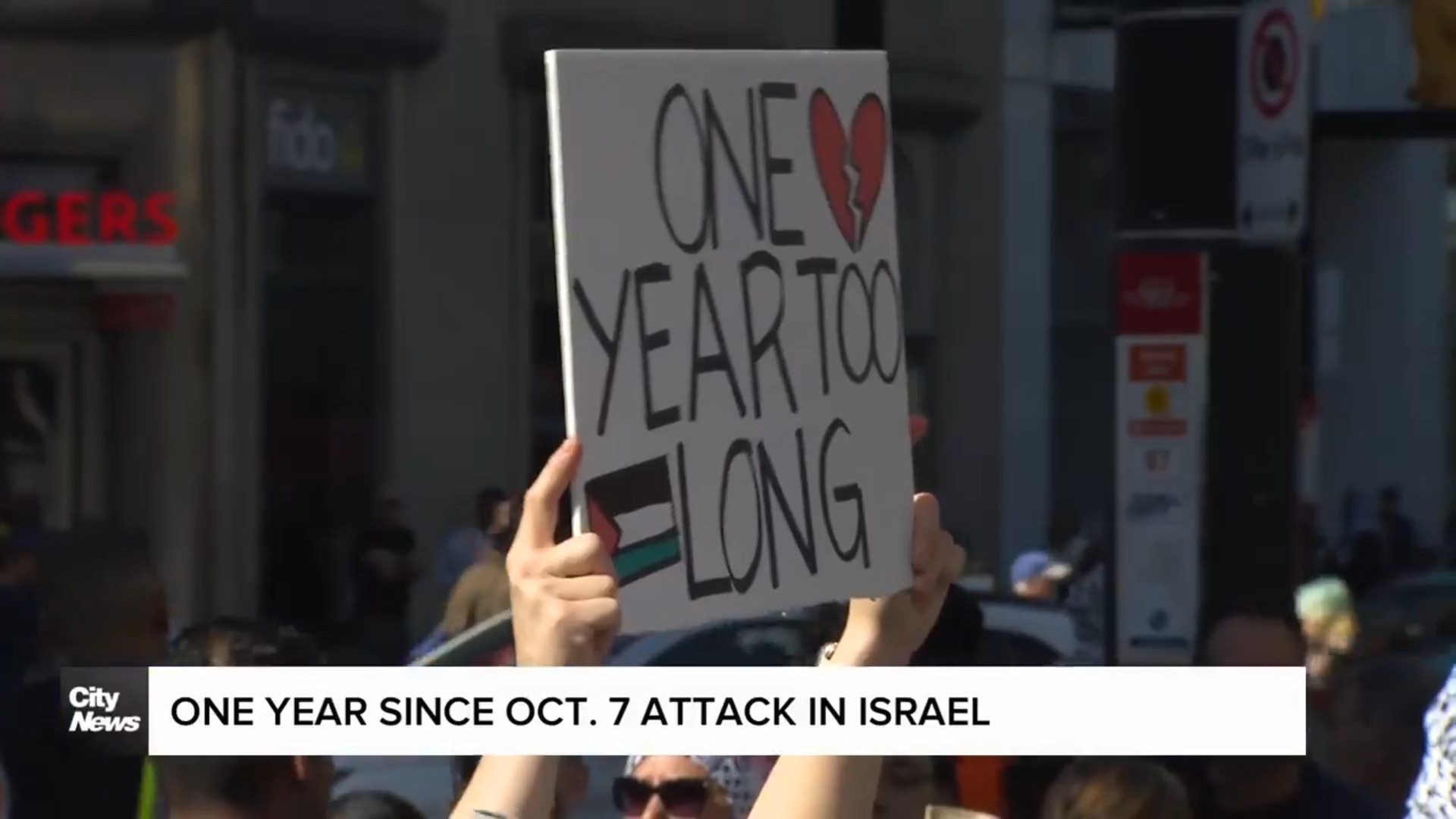 Impact on Toronto politics one year since October 7 attack in Israel