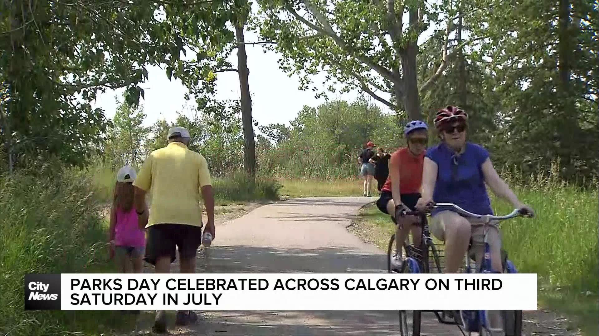 Calgarians head outdoors for National Parks Day
