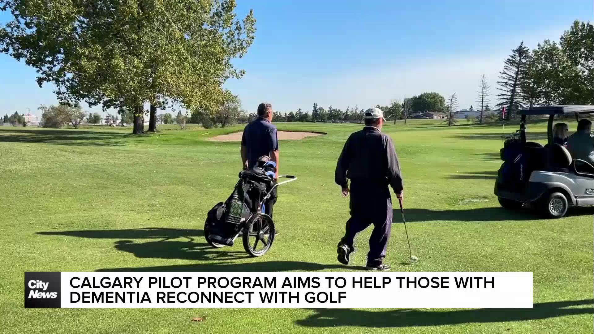 Calgary pilot program aims to help those with dementia reconnect with golf