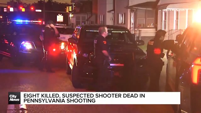 Shooting in Pennsylvania leaves 9 dead, including suspect