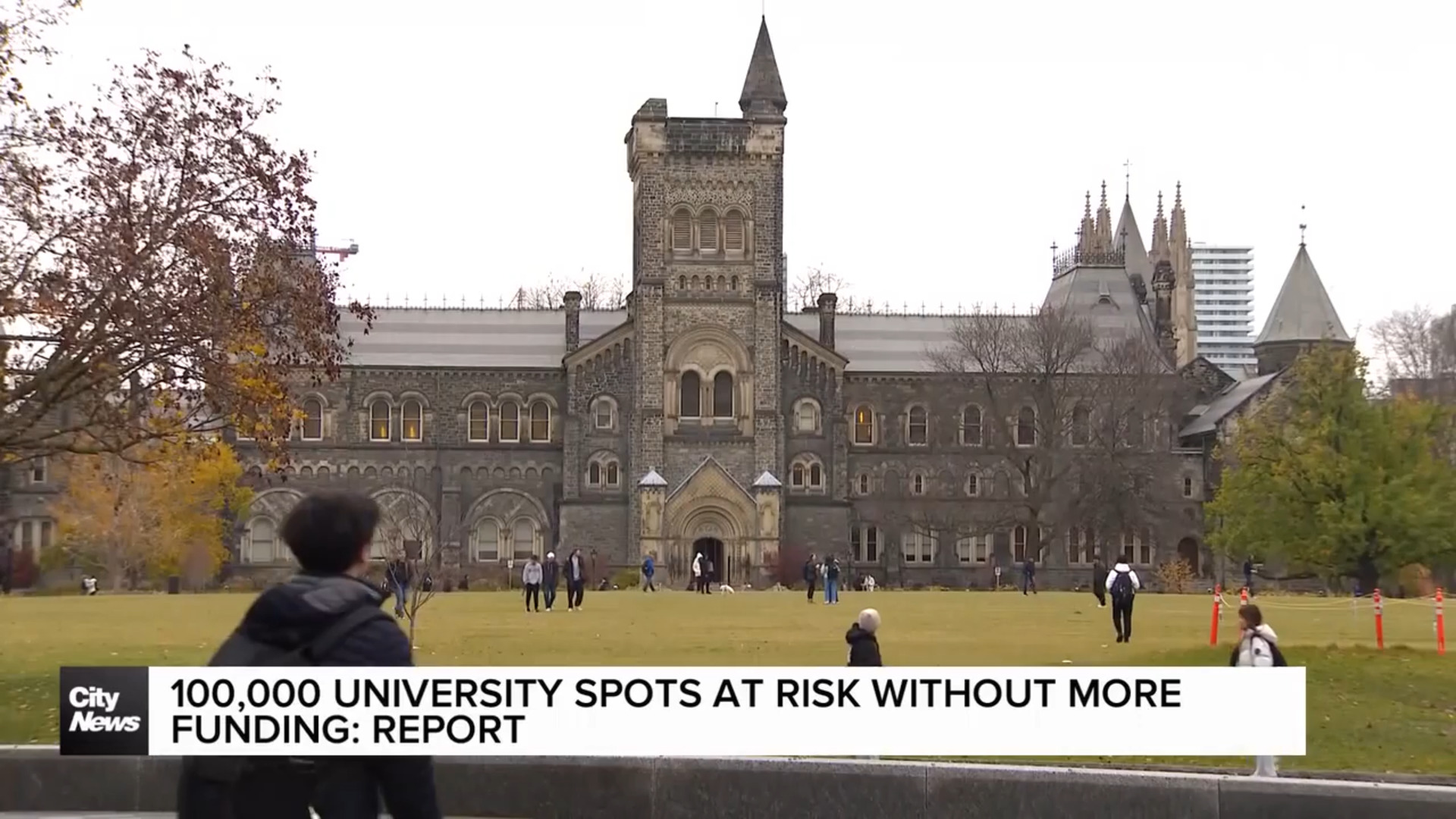 Ontario universities warn lack of funding could put 100,000 spots at risk