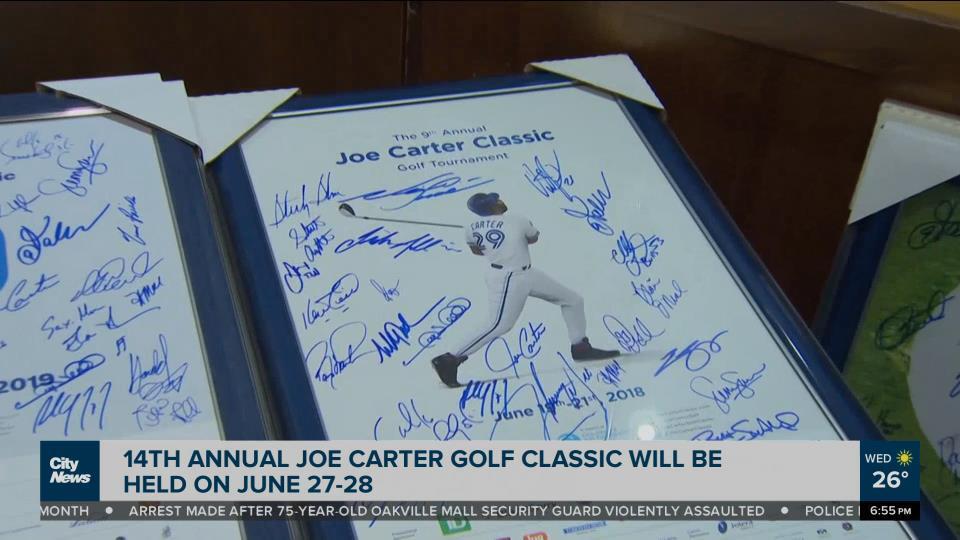 For Joe Carter, his golf day is all about the kids - The Toronto