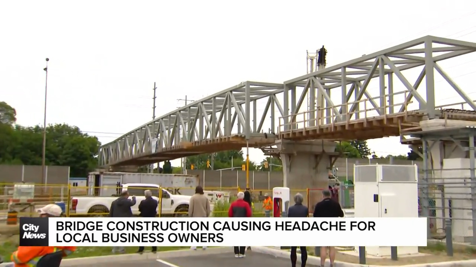 Bridge construction causing headache for local business owners