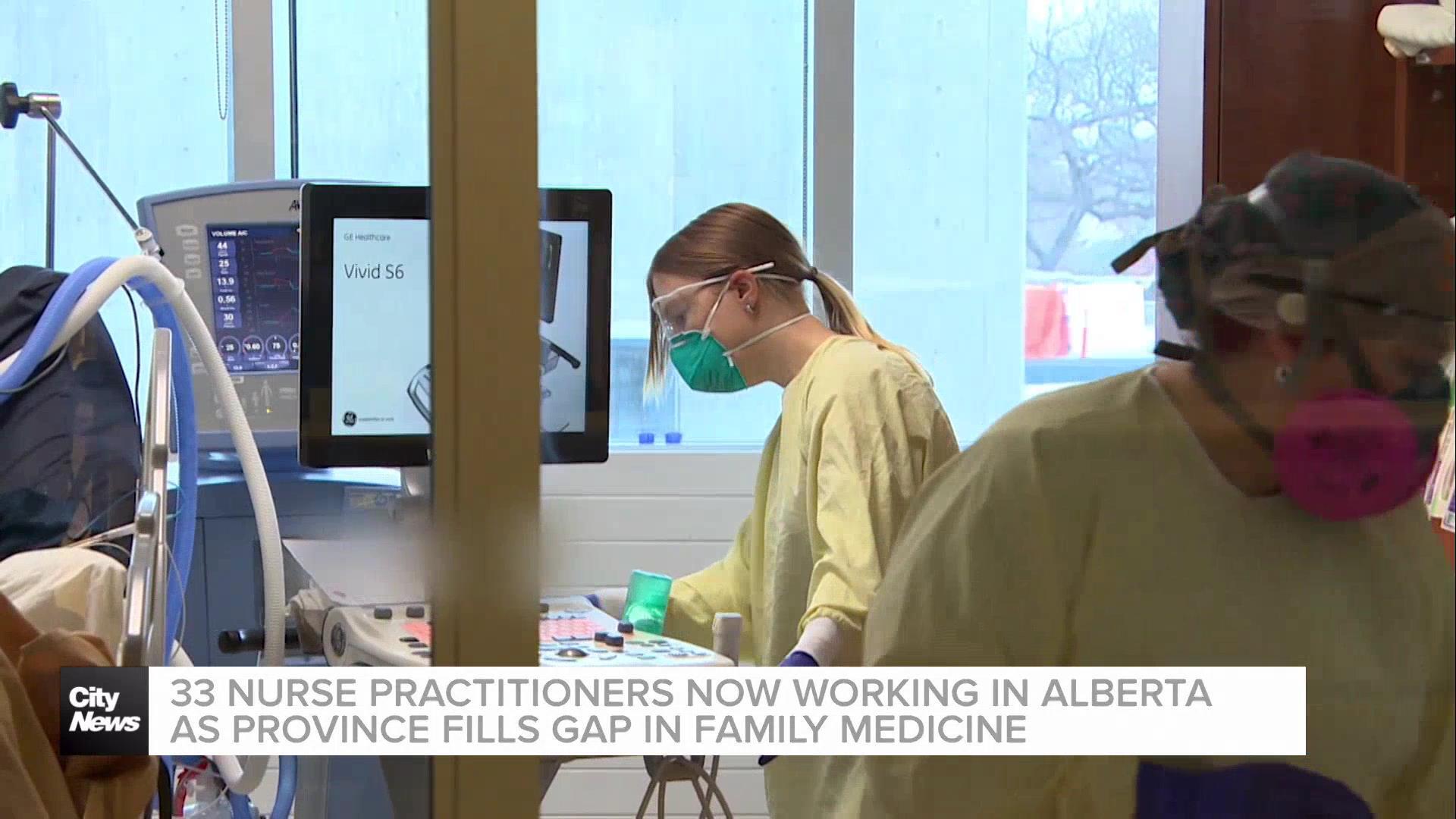 33 nurse practitioners now working in Alberta