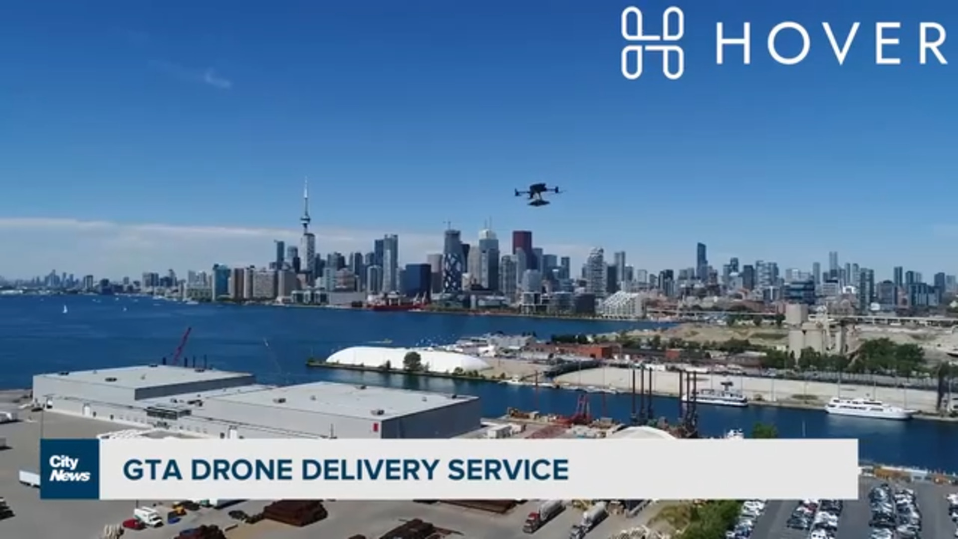 Toronto Island Drone Delivery Service