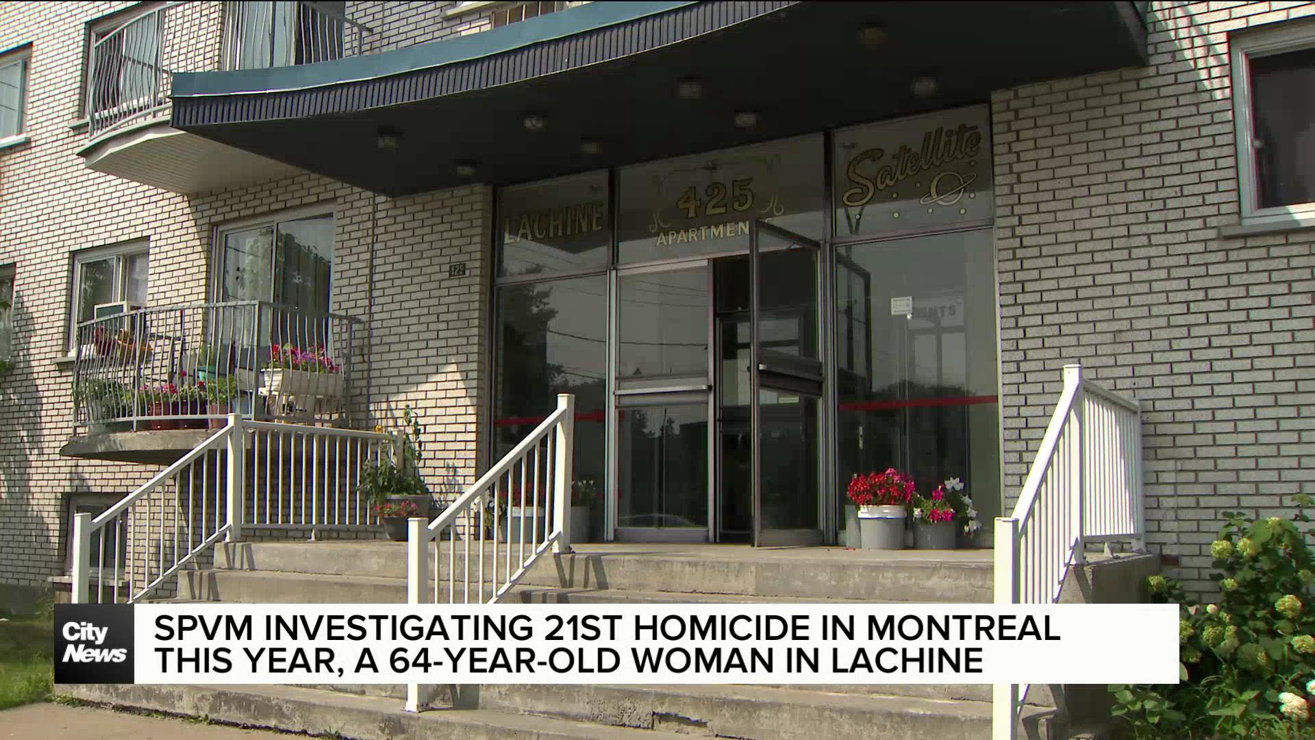 Montreal police investigating murder of 64-year-old woman in Lachine