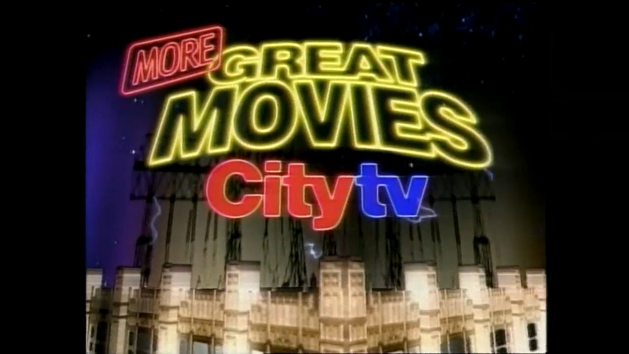 Citytv turns 50: More Great Movies promo from 1998