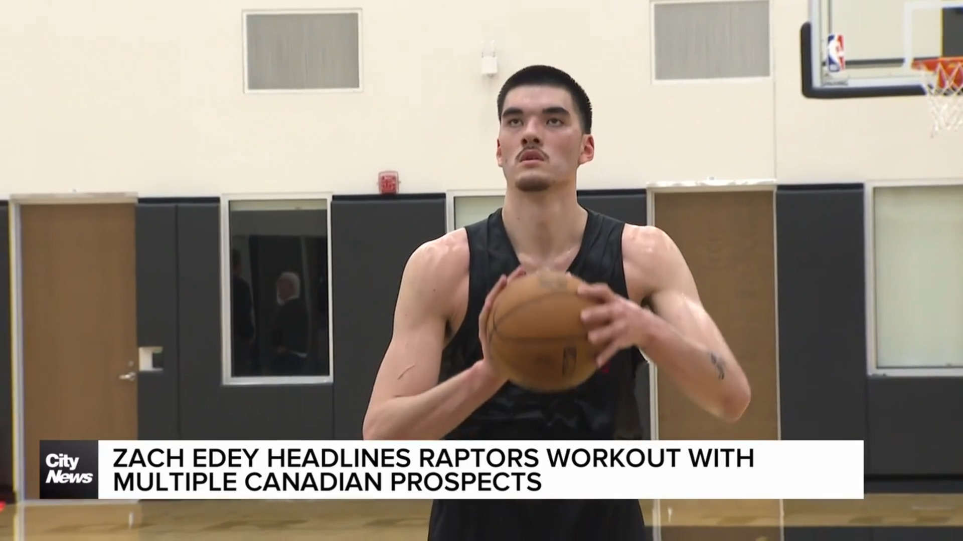 Zach Edey headlines Raptors pre-draft workouts
