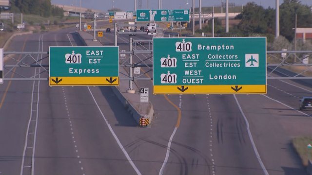 You can now drive up to 110km/h on Hwy. 401 and Hwy. 403