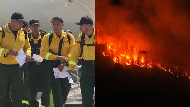 More Mexican firefighters arrive to help battle B.C. wildfires