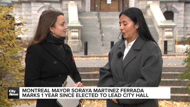 Montreal mayor Soraya Martinez Ferrada marks one year since election