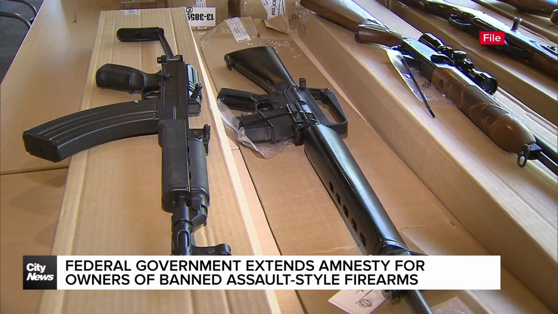 Feds extend assault firearms amnesty