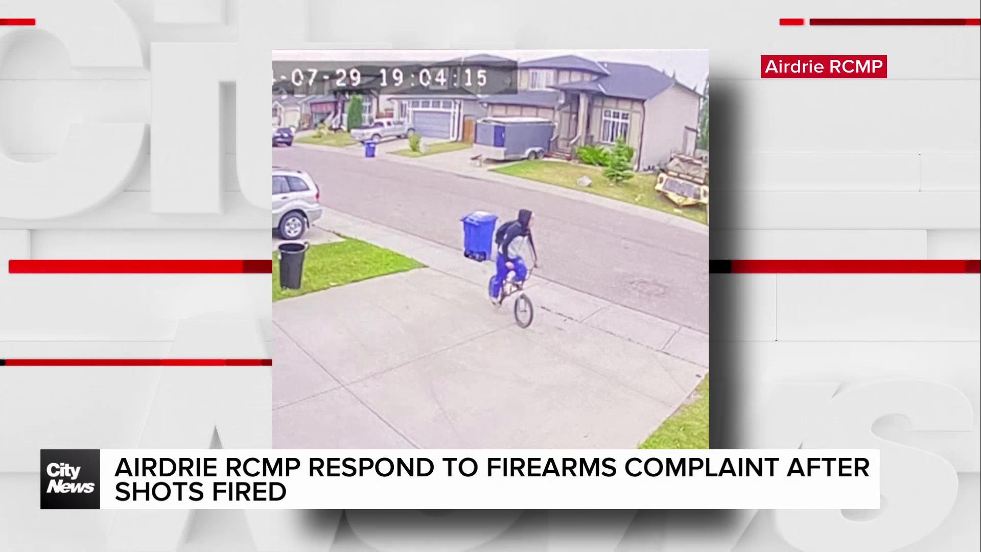 Airdrie RCMP respond to firearms complaint after shots fired